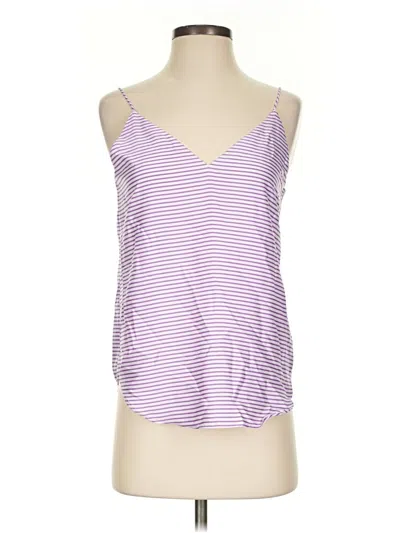 Pre-owned Express Sleeveless Top Purple Sweetheart Neckline Tops