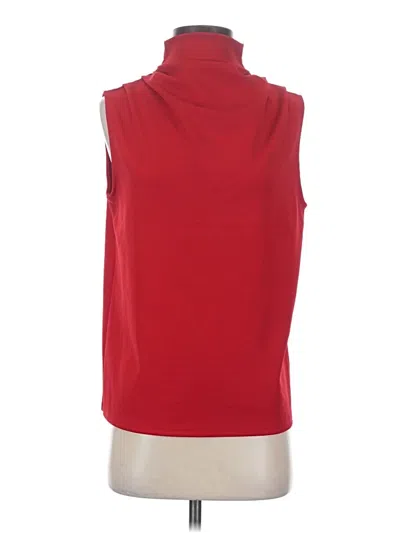 Pre-owned Express Sleeveless Top Red Cowl Neck Tops