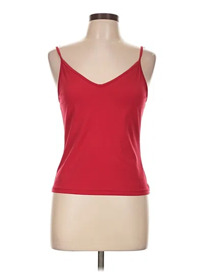 Pre-owned Express Sleeveless Top Red Sweetheart Neckline Tops