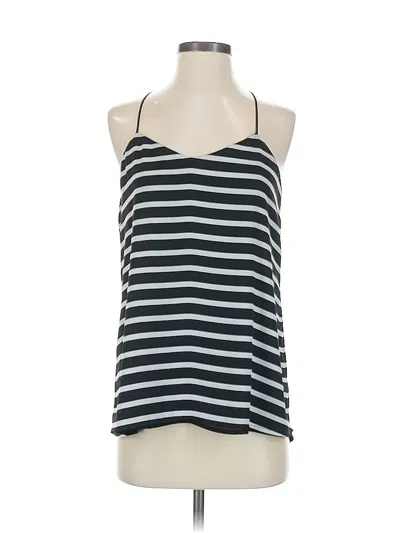Pre-owned Express Sleeveless Top White Halter Neckline Tops