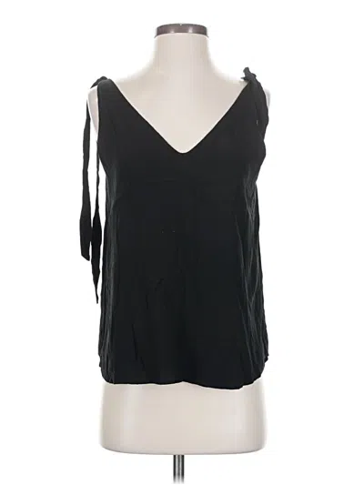 Pre-owned Express Sleeveless T-shirt In Black