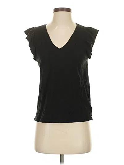 Pre-owned Express Sleeveless T-shirt In Black
