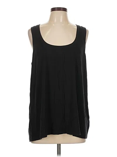 Pre-owned Express Sleeveless T-shirt In Black