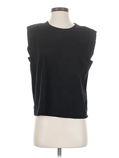 Pre-owned Express Sleeveless T-shirt In Black