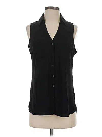 Pre-owned Express Sleeveless T-shirt In Black