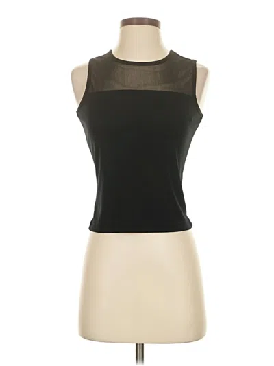 Pre-owned Express Sleeveless T-shirt In Black