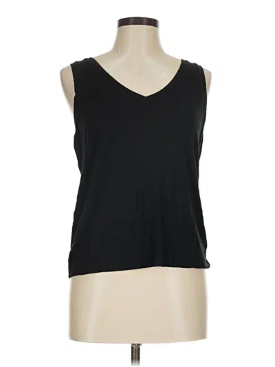 Pre-owned Express Sleeveless T-shirt In Black