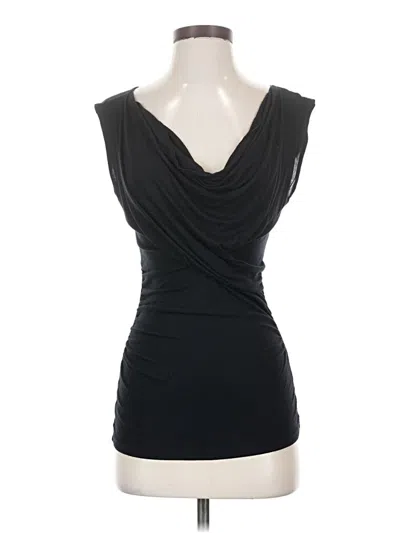 Pre-owned Express Sleeveless T-shirt In Black