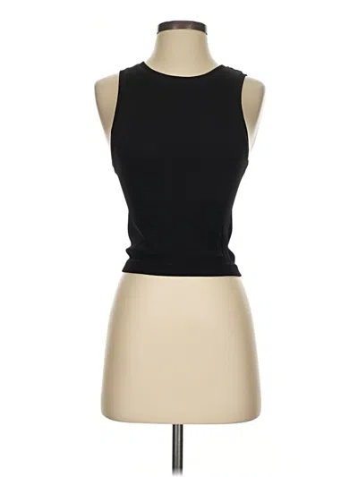 Pre-owned Express Sleeveless T-shirt In Black