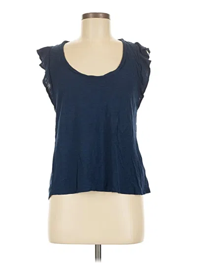 Pre-owned Express Sleeveless T-shirt In Blue