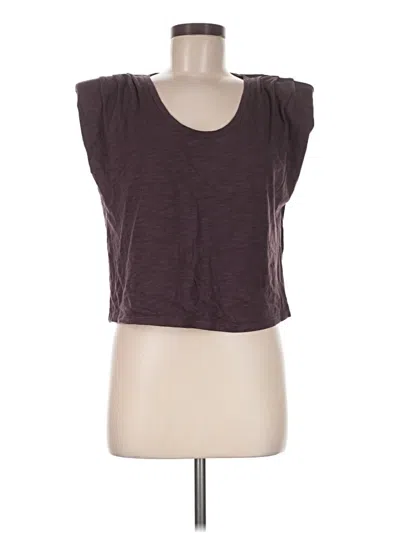 Pre-owned Express Sleeveless T-shirt In Brown