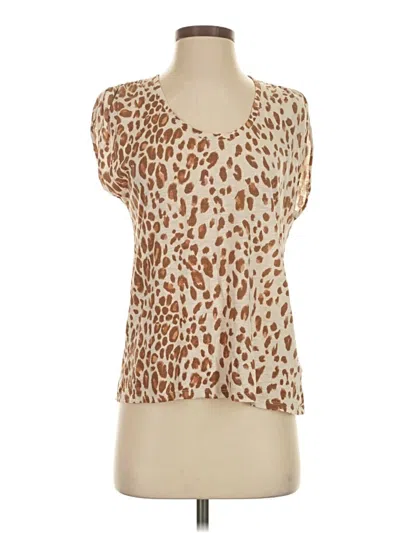 Pre-owned Express Sleeveless T-shirt In Brown