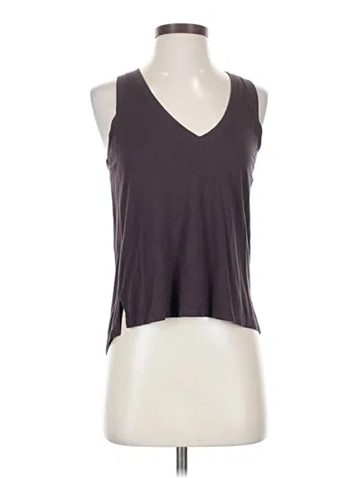Pre-owned Express Sleeveless T-shirt In Gray