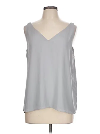 Pre-owned Express Sleeveless T-shirt In Gray