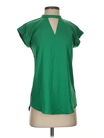 Pre-owned Express Sleeveless T-shirt In Green