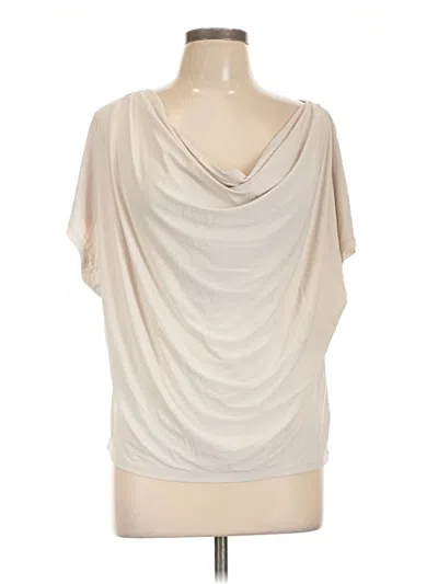 Pre-owned Express Sleeveless T-shirt In Ivory