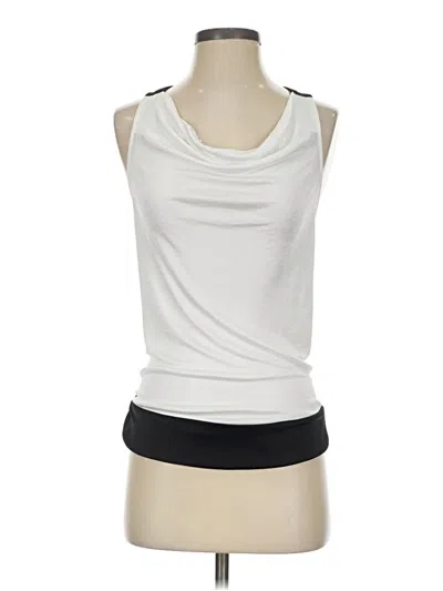 Pre-owned Express Sleeveless T-shirt In Ivory