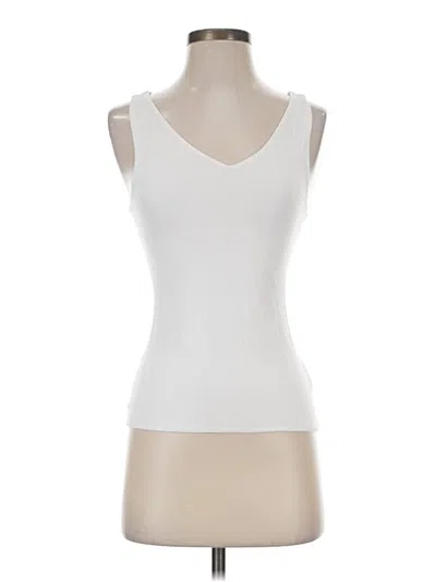 Pre-owned Express Sleeveless T-shirt In Ivory