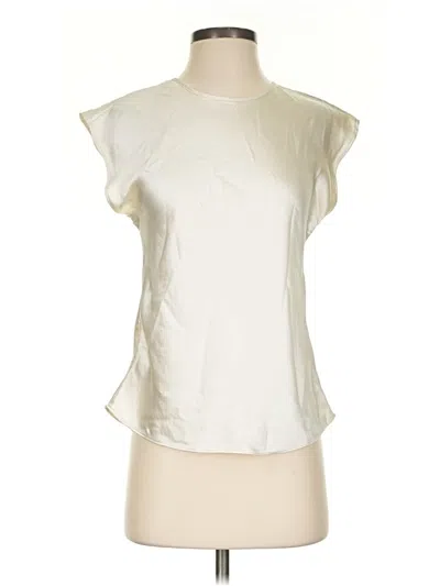 Pre-owned Express Sleeveless T-shirt In Ivory