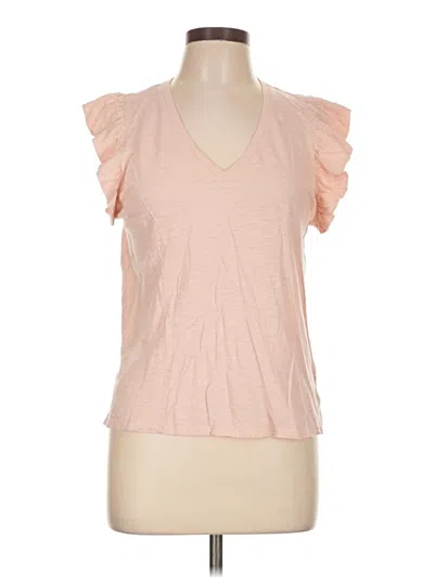 Pre-owned Express Sleeveless T-shirt In Pink