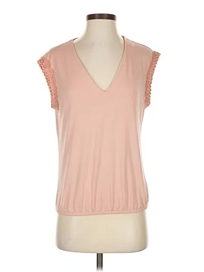 Pre-owned Express Sleeveless T-shirt In Pink