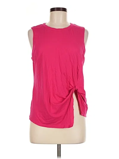 Pre-owned Express Sleeveless T-shirt In Pink