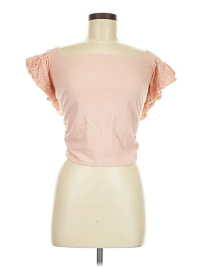 Pre-owned Express Sleeveless T-shirt In Pink