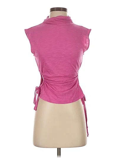 Pre-owned Express Sleeveless T-shirt In Pink