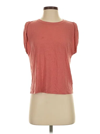Pre-owned Express Sleeveless T-shirt In Red