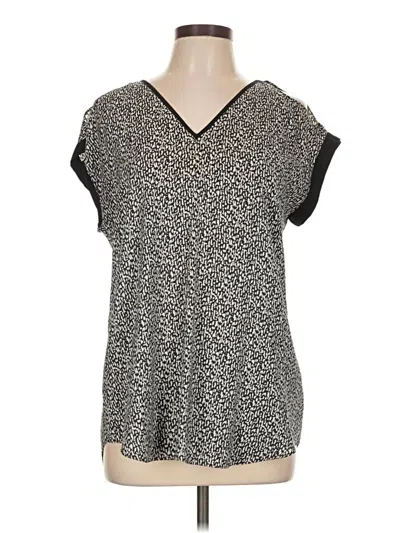 Pre-owned Express Sleeveless T-shirt In Silver