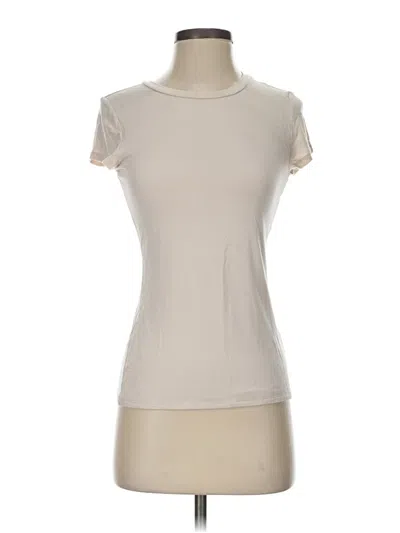 Pre-owned Express Sleeveless T-shirt In White
