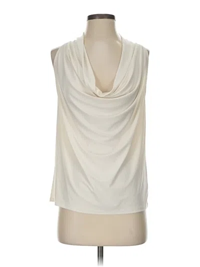 Pre-owned Express Sleeveless T-shirt In White