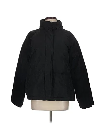 Pre-owned Express Snow Jacket In Black