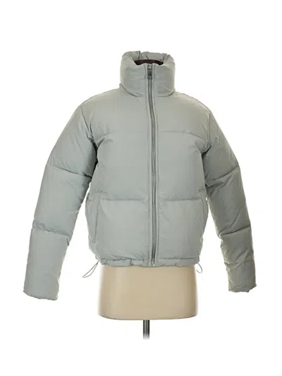 Pre-owned Express Snow Jacket In Gray