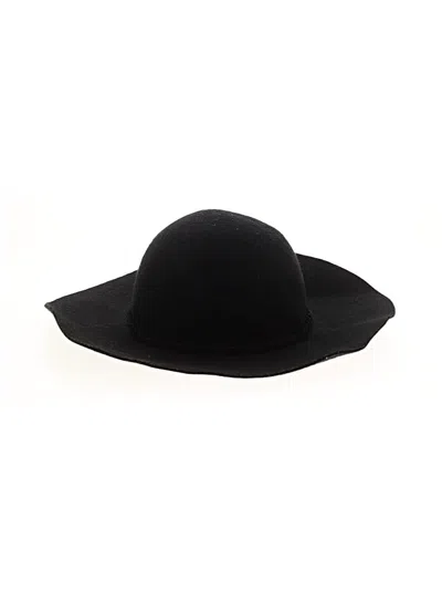 Pre-owned Express Sun Hat In Black