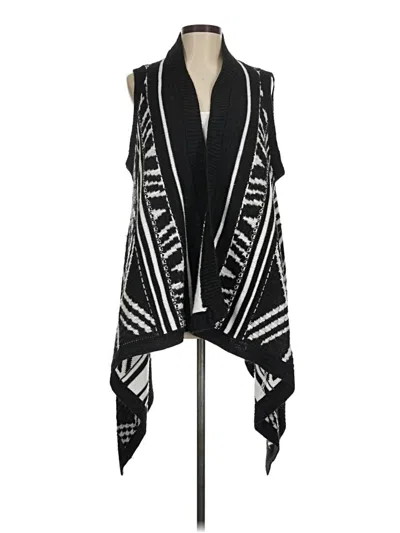 Pre-owned Express Sweater Vest In Black