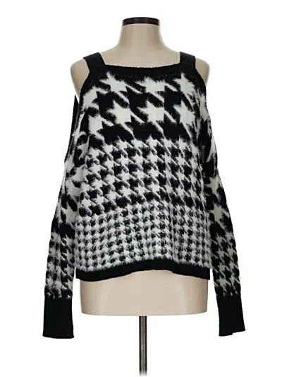 Pre-owned Express Sweater Vest In Black