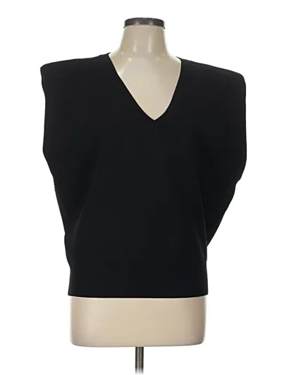 Pre-owned Express Sweater Vest In Black