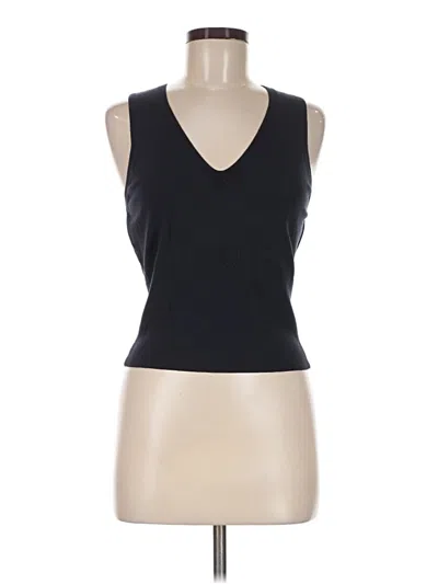 Pre-owned Express Sweater Vest In Black
