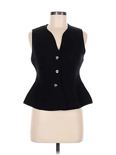 Pre-owned Express Sweater Vest In Black