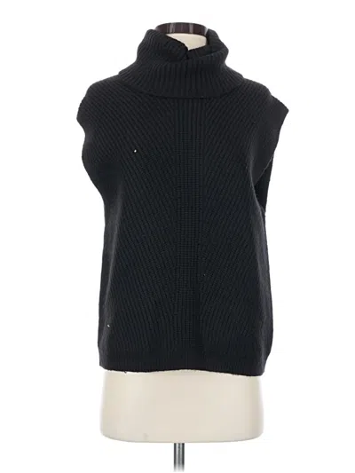 Pre-owned Express Sweater Vest In Black