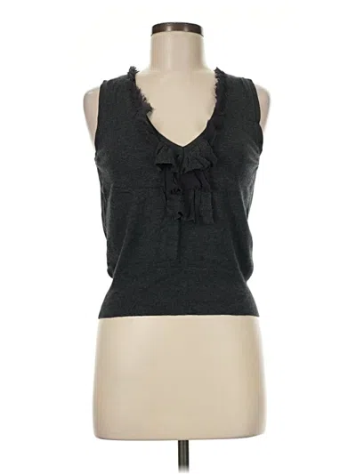 Pre-owned Express Sweater Vest In Gray