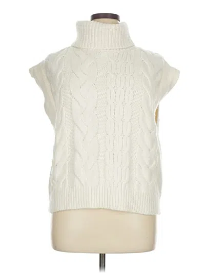 Pre-owned Express Sweater Vest In Ivory