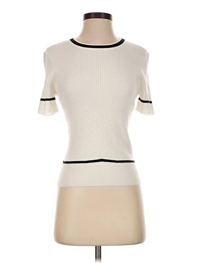 Pre-owned Express Sweater Vest In Ivory