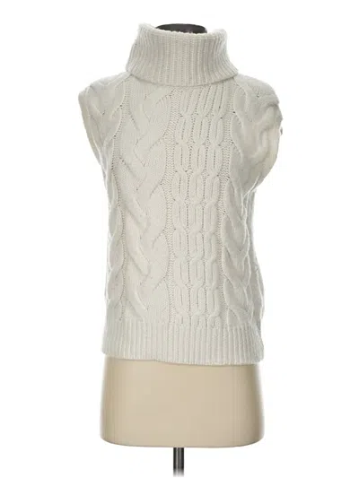 Pre-owned Express Sweater Vest In Ivory