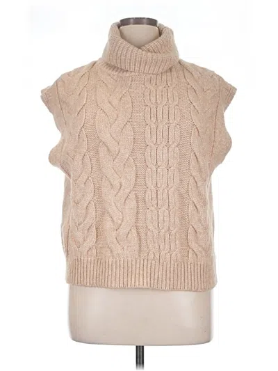 Pre-owned Express Sweater Vest In Tan