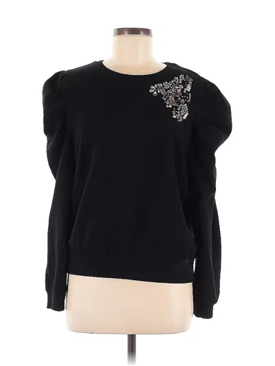 Pre-owned Express Sweatshirt In Black