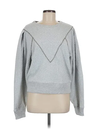Pre-owned Express Sweatshirt In Gray