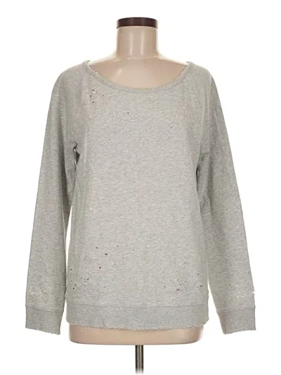 Pre-owned Express Sweatshirt In Gray