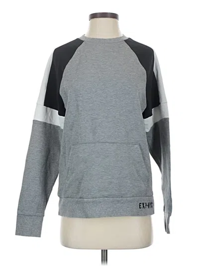 Pre-owned Express Sweatshirt In Gray